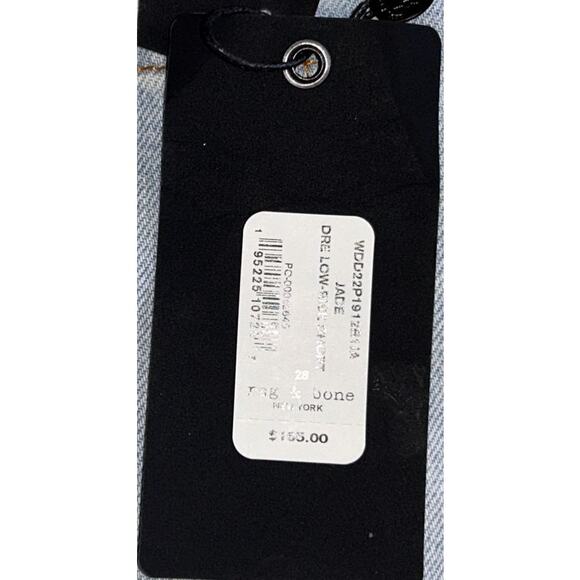 NWT rag & bone Dre Low-Rise Frayed Hem Boyfriend Jean Shorts 28X3.5 - Picture 9 of 10